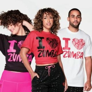 ズンバ(Zumba)のZUMBA 半袖Tシャツ 新品 3枚セット フリーサイズ(Tシャツ(半袖/袖なし))