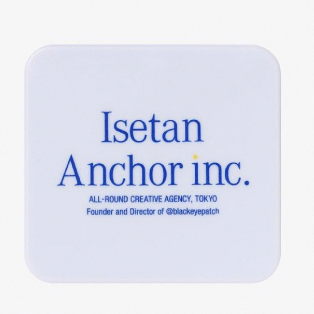 1LDK SELECT(ワンエルディーケーセレクト)の新品 Anchor inc × ISETAN compact mirror レディースのファッション小物(ミラー)の商品写真