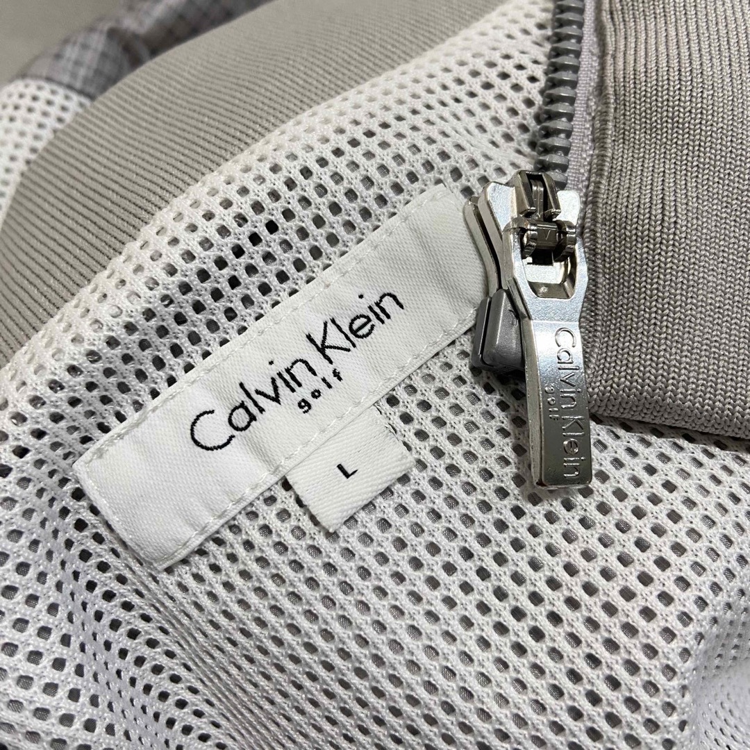 Calvin Klein(カルバンクライン)の꧁ カルバンクライン ゴルフ 撥水加工 テクニカルフルジップジャケット スポーツ/アウトドアのゴルフ(ウエア)の商品写真