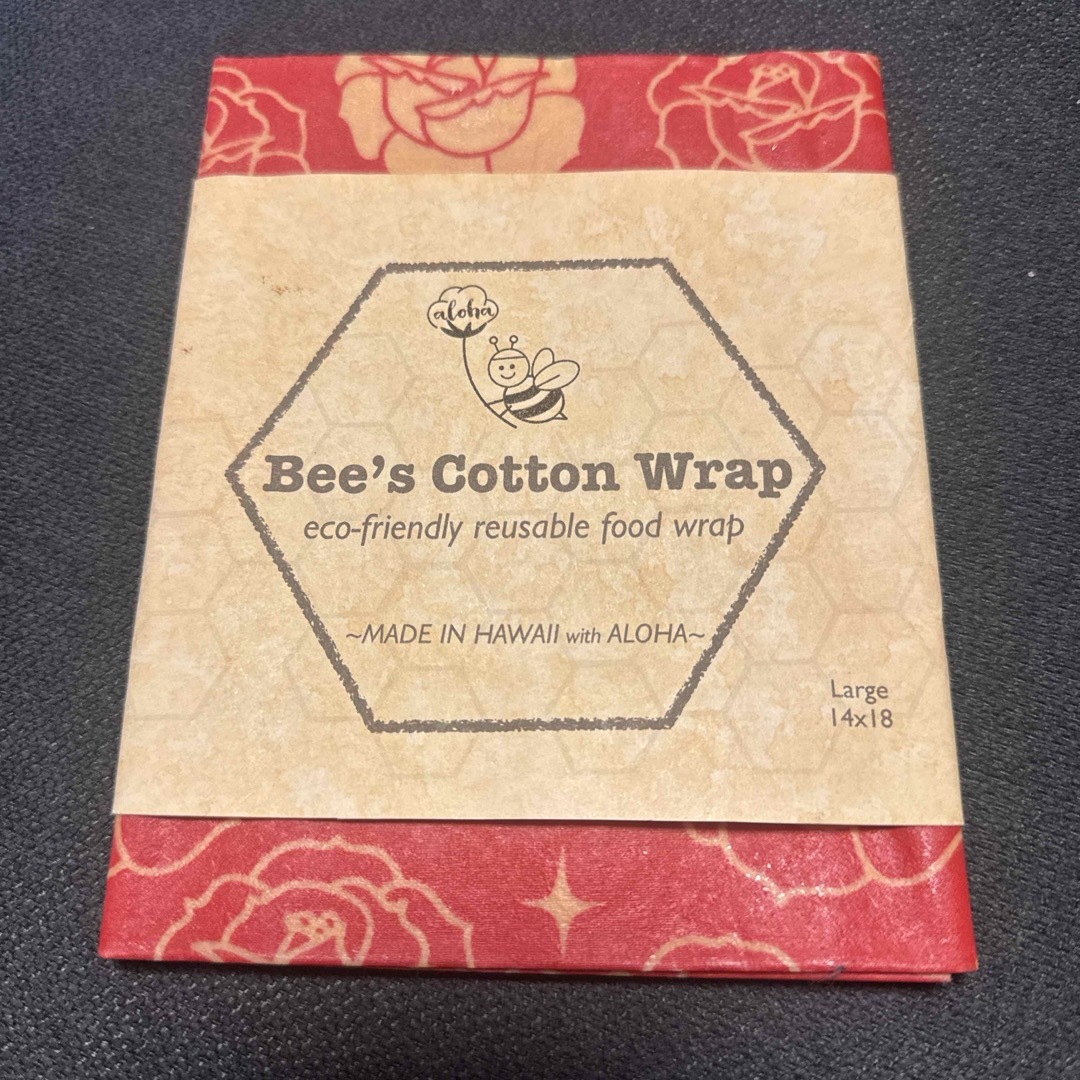 Bee's Cotton Wrap（ビーズコットンラップ） ハンドメイドの生活雑貨(キッチン小物)の商品写真