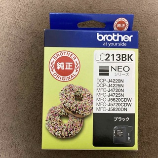 ブラザー(brother)のbrother インクカートリッジ LC213BK 1色(その他)