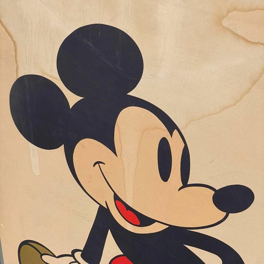 Disney(ディズニー)の70s vitage アメリカ製 Mickey Mouse ポスター インテリア/住まい/日用品のインテリア小物(ウェルカムボード)の商品写真