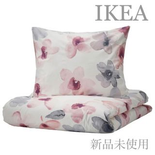 イケア(IKEA)の【新品未使用】シングル掛け布団カバーセットLAPPNYCKLAR IKEA(シーツ/カバー)