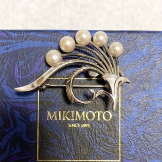 ミキモト(MIKIMOTO)のMIKIMOTO silver925 パールブローチ　真珠(ブローチ/コサージュ)