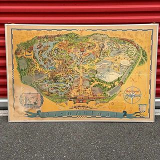 ディズニー(Disney)の70s vintage カリフォルニア ディズニーランド MAP(その他)