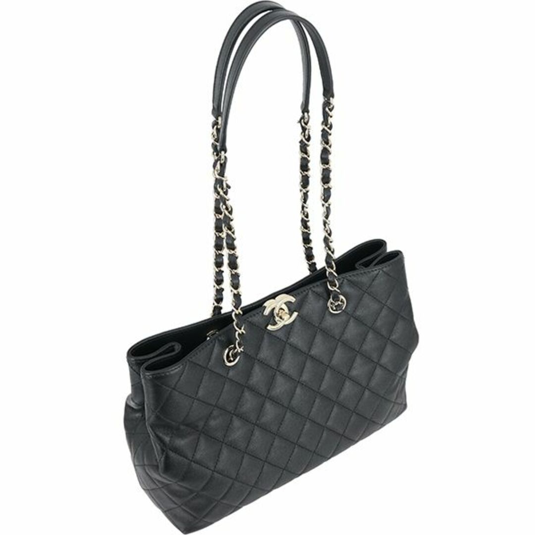 CHANEL(シャネル)のシャネル バッグ レディース トートバッグ マトラッセ ブラック 新品同様 15617 レディースのバッグ(トートバッグ)の商品写真