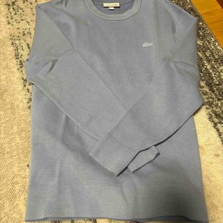 ラコステ(LACOSTE)のラコステ LACOSTE ソフトコットンピケセーター （ラベンダー）  (Tシャツ/カットソー(七分/長袖))