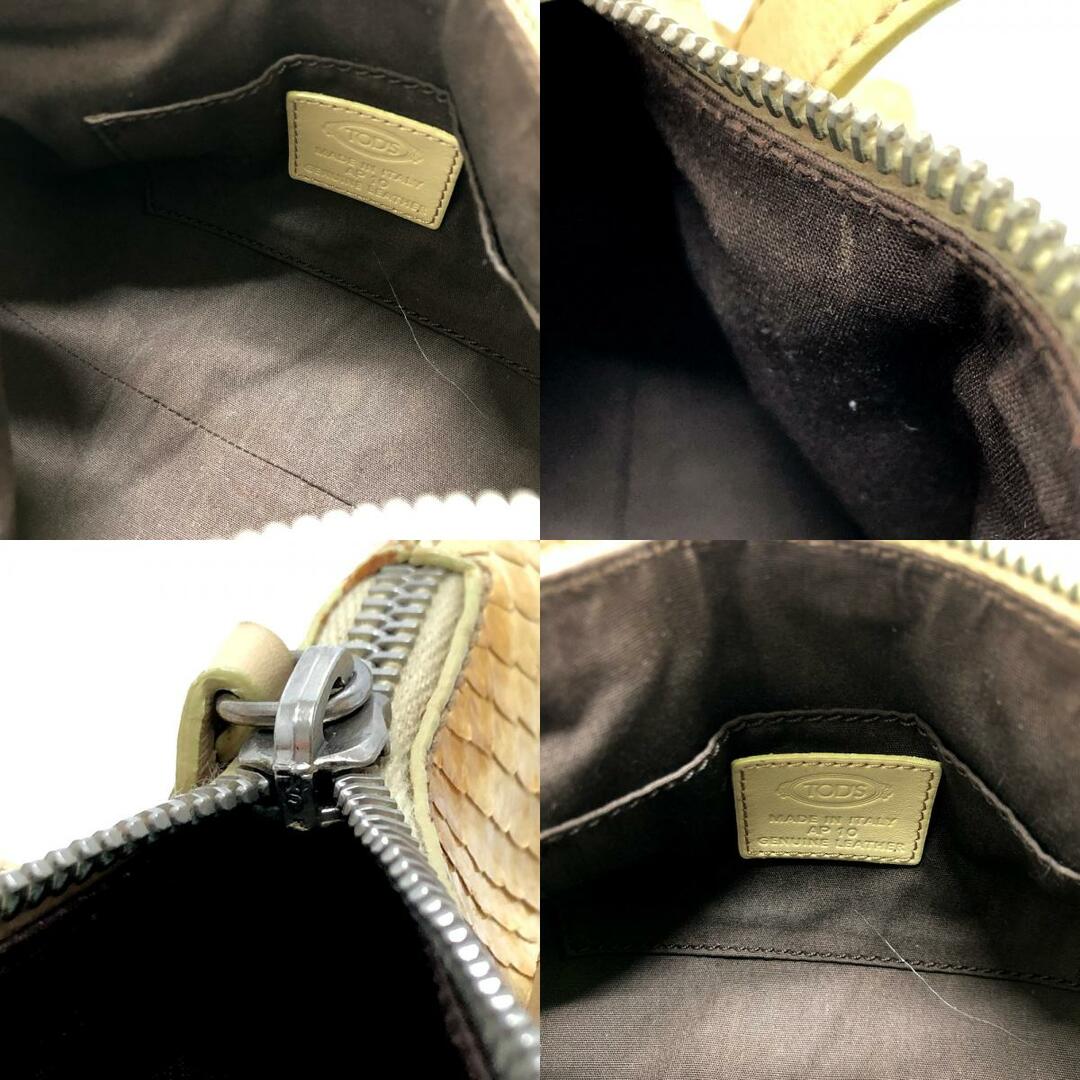 TOD'S - トッズ TOD'S ミニ カバン ハンドバッグ パイソン TOD'S - トッズ TOD'S ミニ カバン ハンドバッグ パイソン