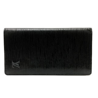 ルイヴィトン(LOUIS VUITTON)のルイヴィトン LOUIS VUITTON ポルトカルト クレディ M63212 エピ 札入れ 長財布 エピレザー ブラック(長財布)