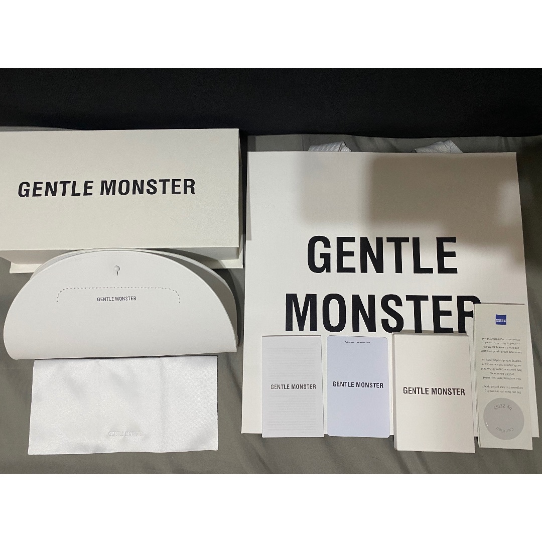 BIGBANG(ビッグバン)のGentle Monster ジェントルモンスター south side クリア メンズのファッション小物(サングラス/メガネ)の商品写真