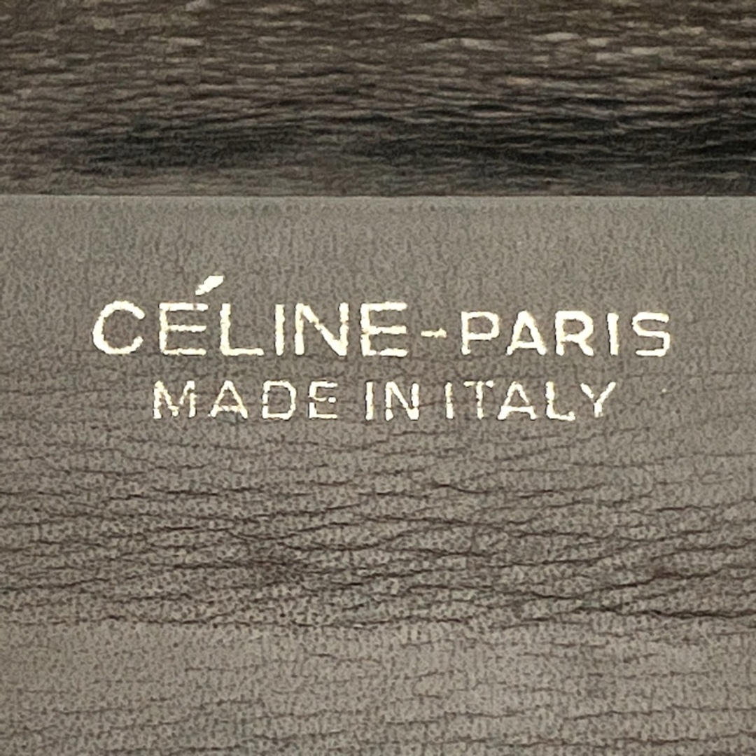 celine(セリーヌ)のCELINE セリーヌ ホースキャリッジ 馬車 エンボス レザー 二つ折り 長財布 札入れ ブラック ヴィンテージ メンズのファッション小物(長財布)の商品写真