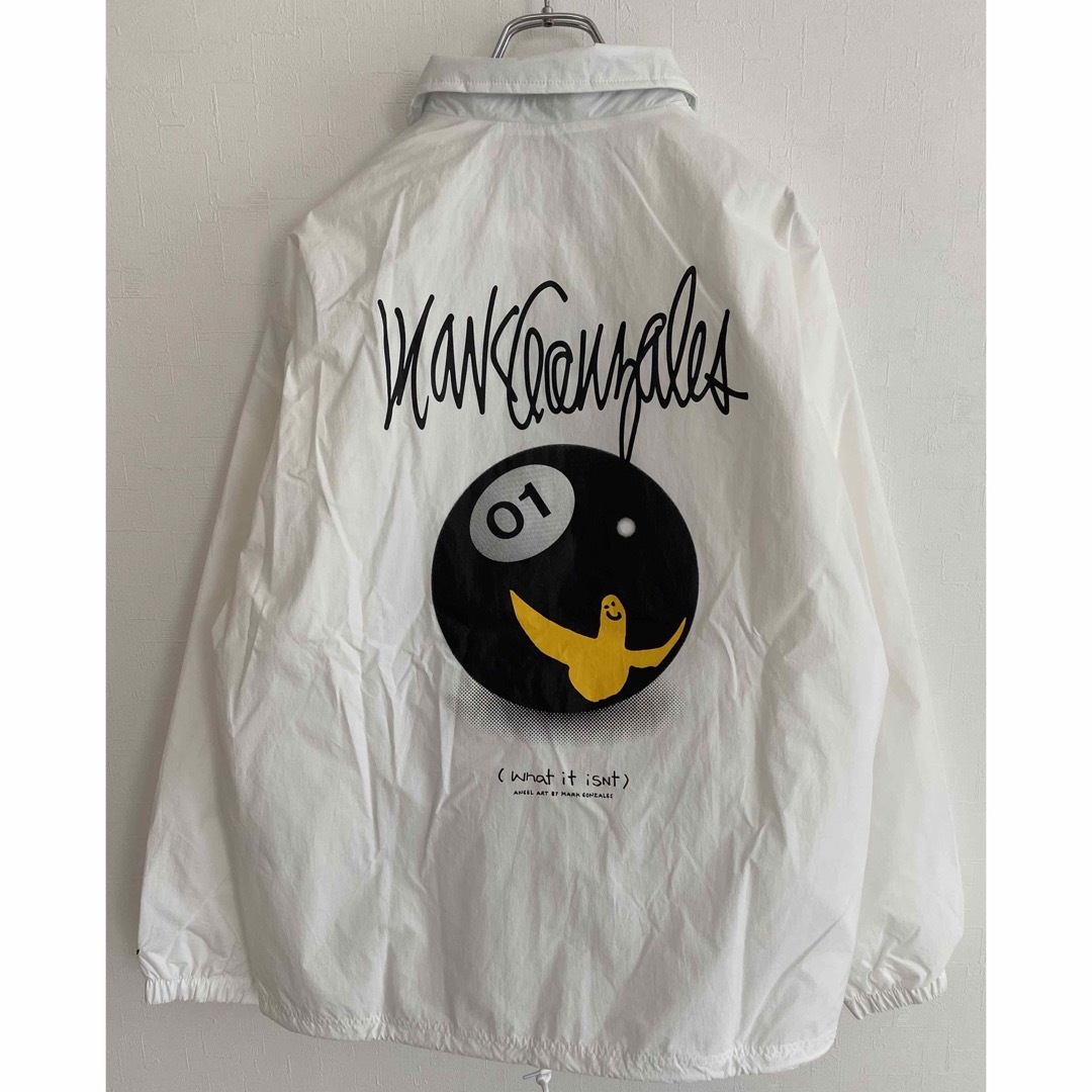 Mark Gonzales(マークゴンザレス)の大人気 ワットイットイズント マークゴンザレス コーチジャケット レディース メンズのジャケット/アウター(ナイロンジャケット)の商品写真