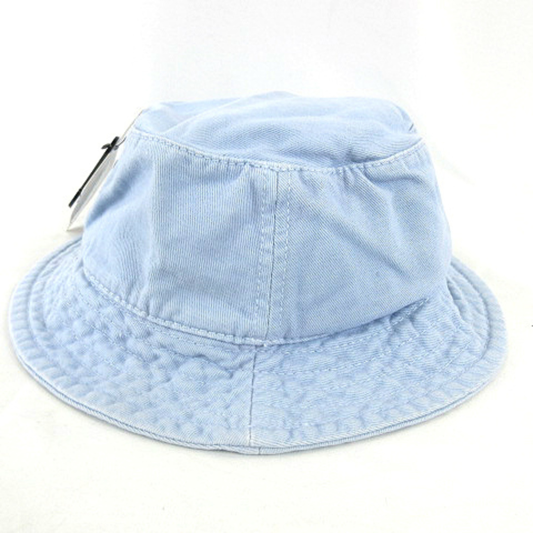 ZARA(ザラ)のザラ ZARA デニム バケットハット 帽子 薄いインディゴ S メンズの帽子(その他)の商品写真