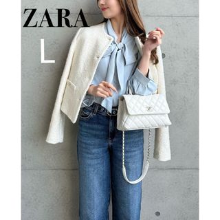 ZARA - 最終価格 ZARA ツイードジャケットの通販 by あやぴ's shop