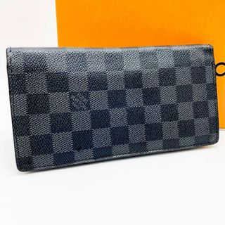 ルイヴィトン(LOUIS VUITTON)の【極美品】ルイヴィトン ダミエグラフィット ポルトフォイユブラザ ブラック(長財布)