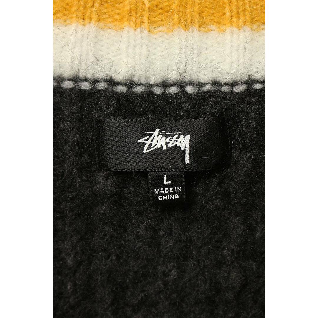 STUSSY(ステューシー)のステューシー モヘア混Vネックニット メンズ L メンズのトップス(ニット/セーター)の商品写真