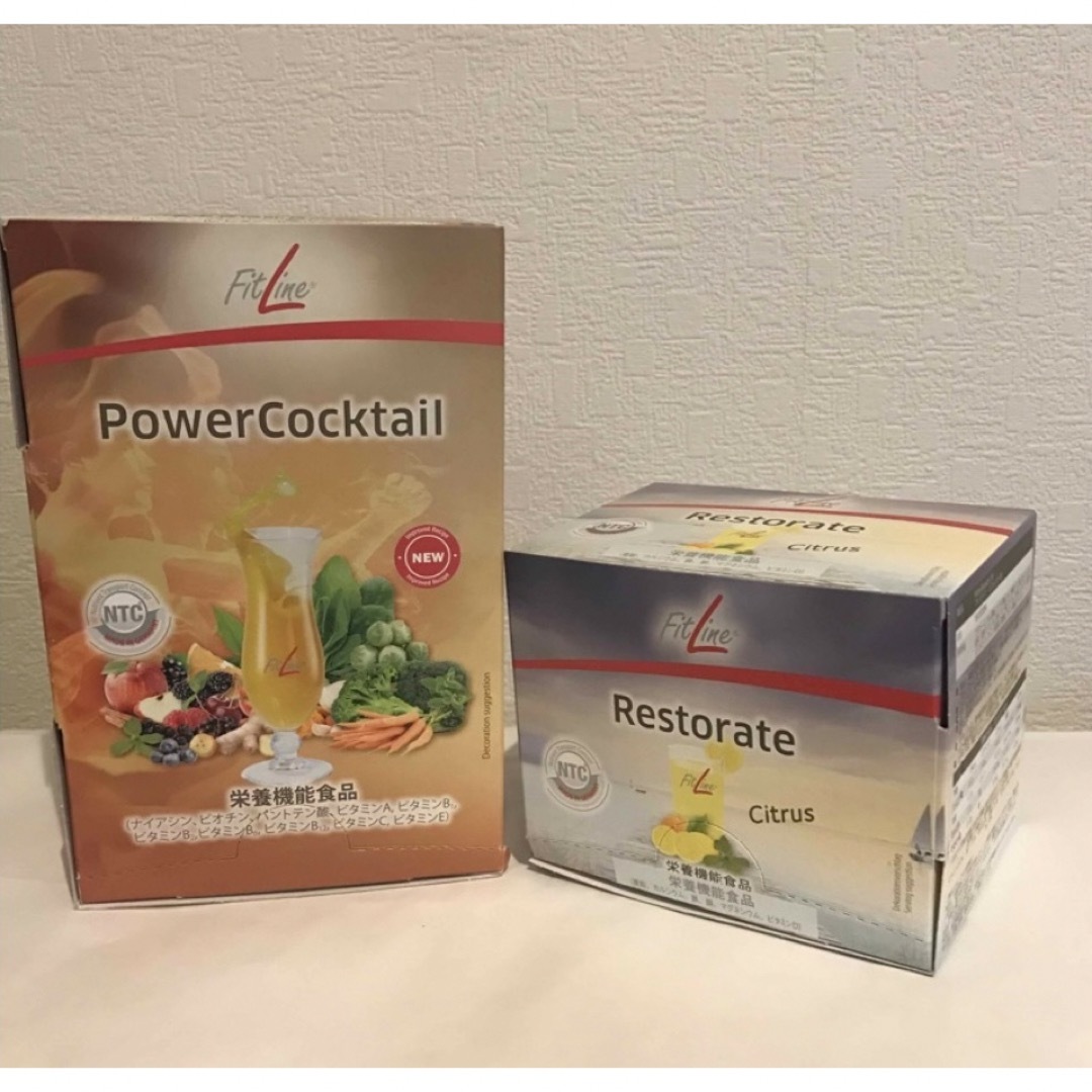  (箱なし)パワーカクテルセット FitLine フィットライン セルエナジー 食品/飲料/酒の健康食品(ビタミン)の商品写真