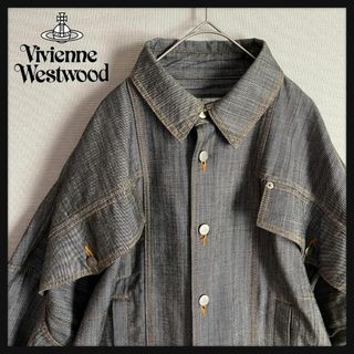 ヴィヴィアンウエストウッド(Vivienne Westwood)の【激レアカラー☆変形デザイン☆】ヴィヴィアンウエストウッド デニムジャケット(その他)