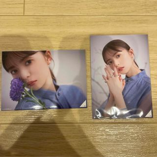 齋藤飛鳥 卒業 生写真 花 2枚セット(アイドルグッズ)