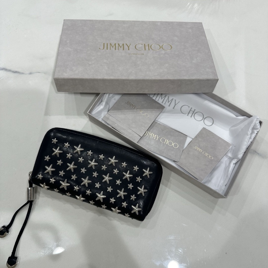 JIMMY CHOO(ジミーチュウ)のJIMMY CHOO 長財布【箱あり】 メンズのファッション小物(長財布)の商品写真