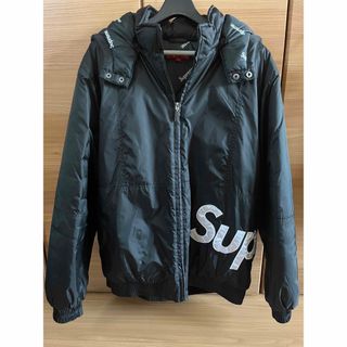 シュプリーム(Supreme)のSupreme Sideline Side Logo Parka "Black"(ダウンジャケット)