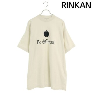 バレンシアガ(Balenciaga)のバレンシアガ  22AW  712398 TNVB3 Be different刺繍Tシャツ メンズ 2(Tシャツ/カットソー(半袖/袖なし))