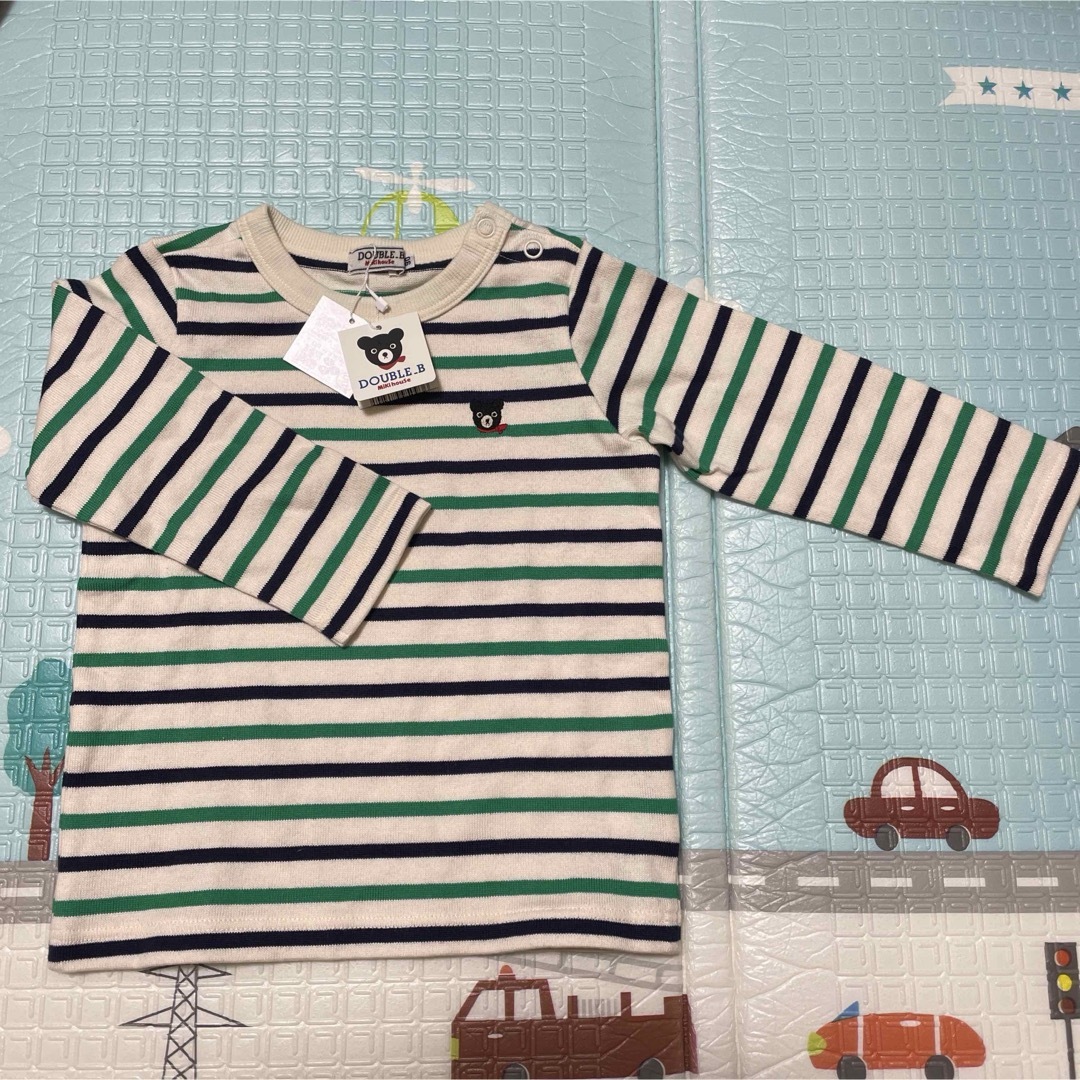 DOUBLE.B(ダブルビー)のDOUBLE.B ロンT 90 キッズ/ベビー/マタニティのキッズ服男の子用(90cm~)(Tシャツ/カットソー)の商品写真