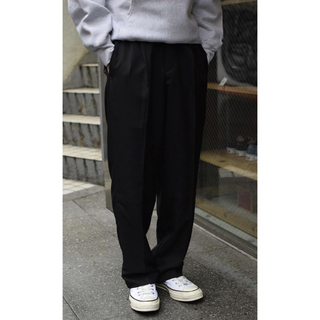 Edwards Microfiber Dress Pants Black(スラックス)