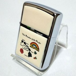 ジッポー(ZIPPO)の1985年製 Hawaiiモチーフ  ウルトラライト アンティーク Zippo(タバコグッズ)