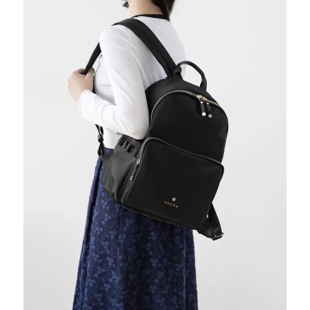 TOCCA(トッカ)の新品　トッカ　SIDE FRILL BACKPACK バックパック　リュック レディースのバッグ(リュック/バックパック)の商品写真