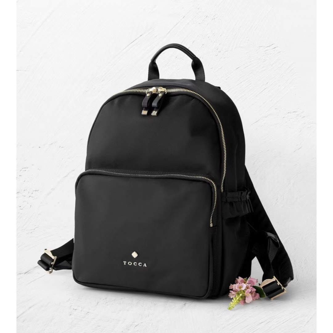 TOCCA(トッカ)の新品　トッカ　SIDE FRILL BACKPACK バックパック　リュック レディースのバッグ(リュック/バックパック)の商品写真