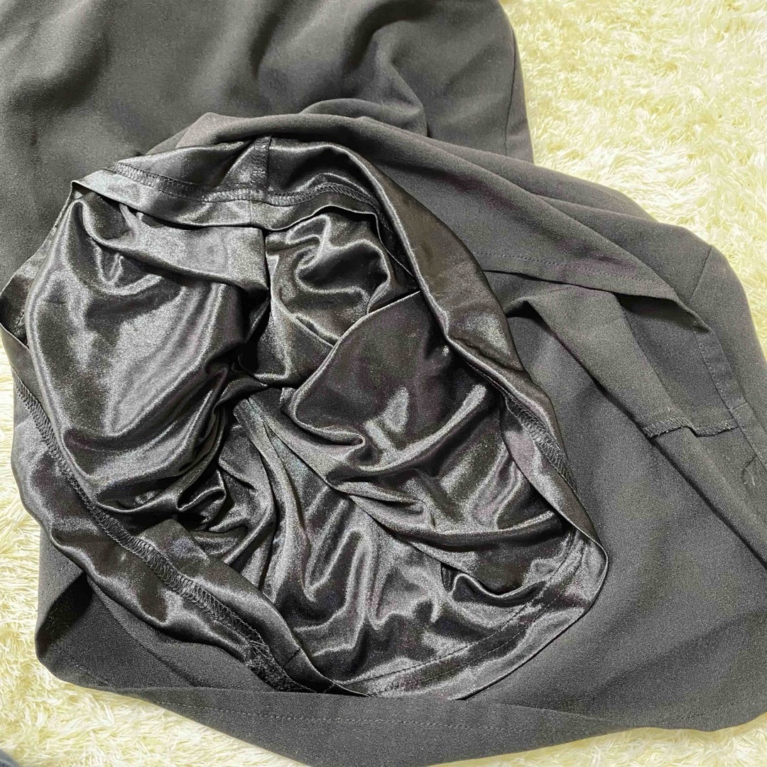 COLZA(コルザ)のCOLZA オールインワン サロペット ブラック M レディース ワイドパンツ レディースのパンツ(サロペット/オーバーオール)の商品写真