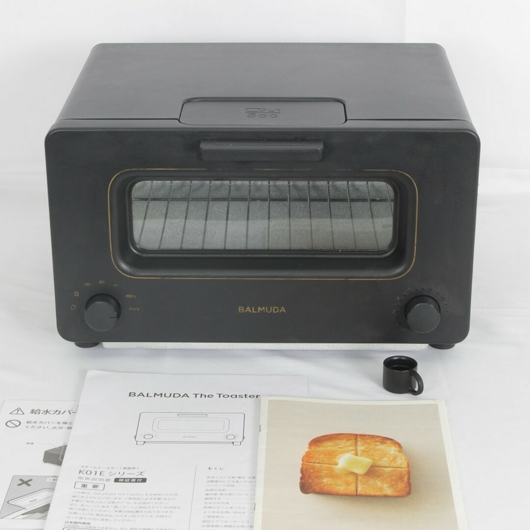 BALMUDA - BALMUDA The Toaster K01E-KG ブラック スチームオーブン