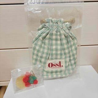 ossl. 巾着　ショルダーバッグ(ショルダーバッグ)