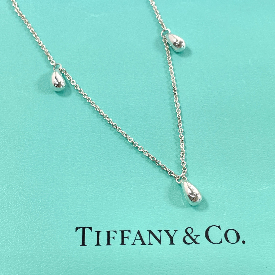 Tiffany & Co. - ティファニー ネックレス ティアドロップ 3P エルサ