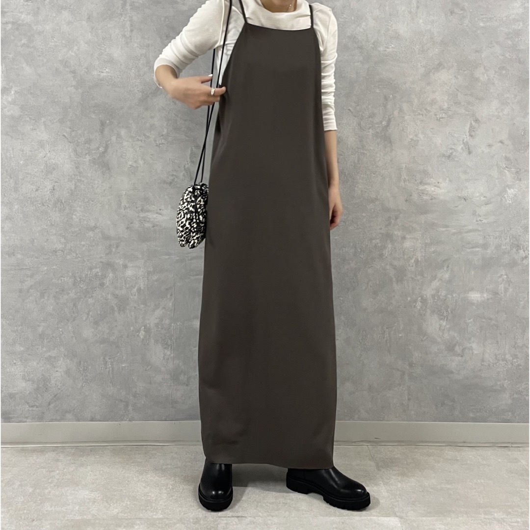 BEAUTY&YOUTH UNITED ARROWS(ビューティアンドユースユナイテッドアローズ)の＜H＞RAYON TWILL CAMISOLE DRESS/ワンピース レディースのワンピース(ロングワンピース/マキシワンピース)の商品写真