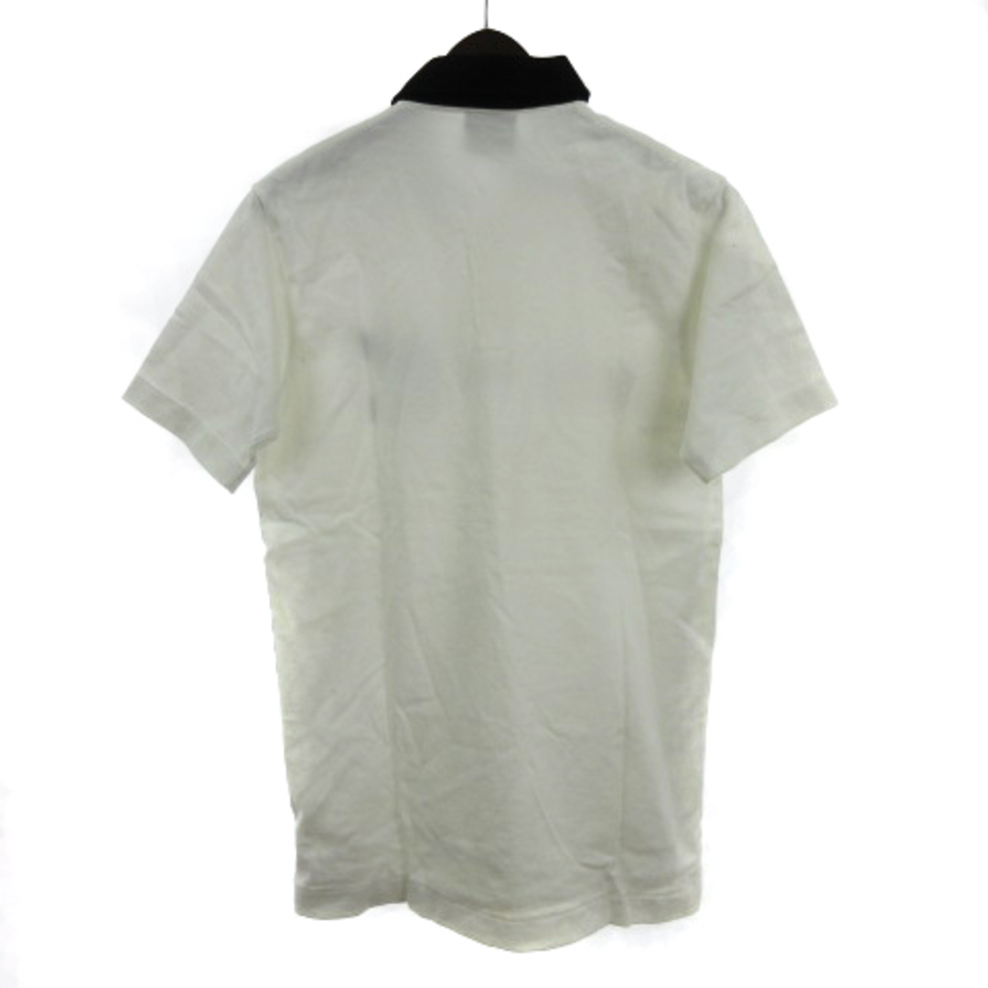 CANTERBURY(カンタベリー)のカンタベリー ラガーシャツ ポロ 半袖 刺繍 コットン 白 M ■SM1 メンズ メンズのトップス(ポロシャツ)の商品写真