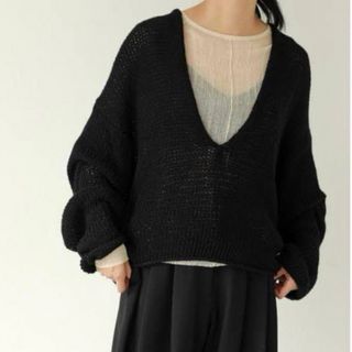 トゥデイフル(TODAYFUL)のtodayful Uneck Hand Knit(ニット/セーター)