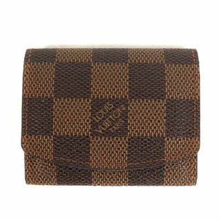 ルイヴィトン(LOUIS VUITTON)の美品 LOUIS VUITTON ルイヴィトン ブトン ドゥ マンシェット カフスボタン ダミエケース付き M30976 ラグジュアリー ブランド アイテム 小物【メンズ】【中古】(カフリンクス)