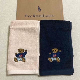 ラルフローレン(Ralph Lauren)のラルフローレン☆ポロベア　ウォッシュタオル2枚セット(タオル/バス用品)