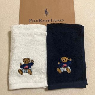 ラルフローレン(Ralph Lauren)のラルフローレン☆ポロベア　ウォッシュタオル2枚セット(タオル/バス用品)