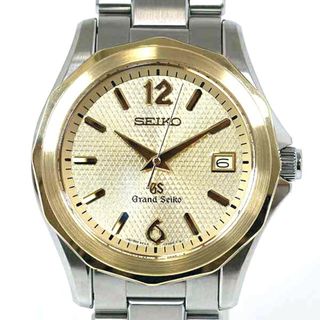 グランドセイコー(Grand Seiko)のSEIKO セイコー メンズ腕時計 グランドセイコー SBGX036 クォーツ ゴールド文字盤 仕上げ済 【中古】(腕時計(アナログ))