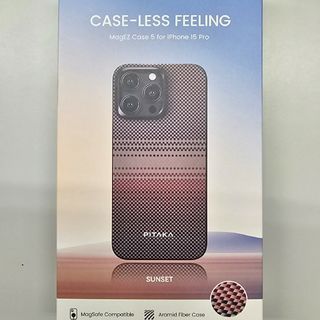 アイフォーン(iPhone)のPITAKA iPhone15pro サンセット ケース 未使用(iPhoneケース)