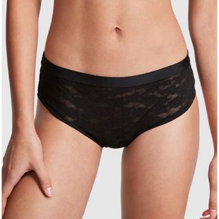 ヴィクトリアズシークレット(Victoria's Secret)の新品　PINK WEAR EVERYWHERE レース チークスター ショーツ(ショーツ)