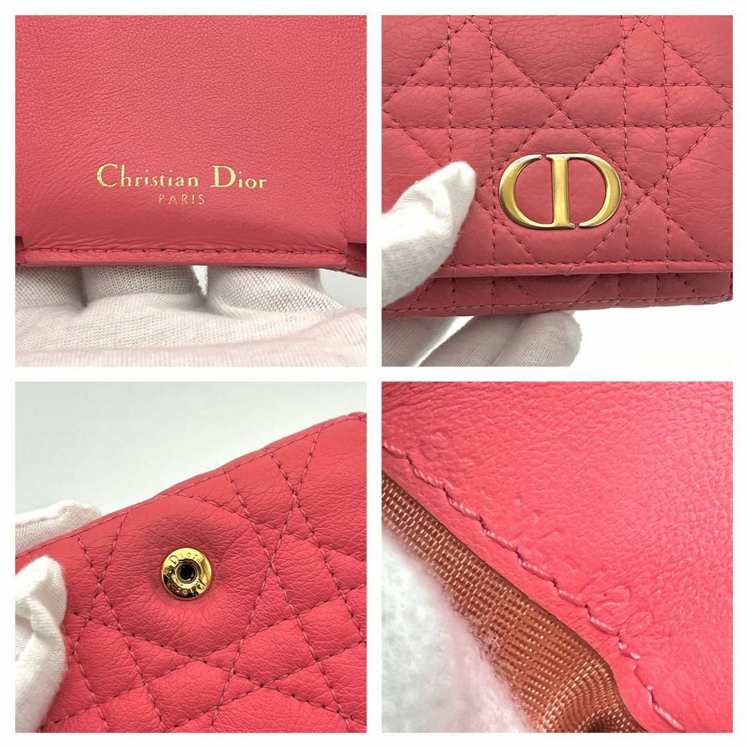 Dior(ディオール)の⭐️鑑定済⭐️ディオール　三つ折り財布　カナージュ　カロ レディースのファッション小物(財布)の商品写真