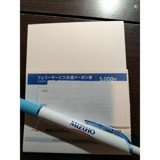 商船三井 株主優待券　フェリーサービス共通クーポン券 5000円×３(その他)