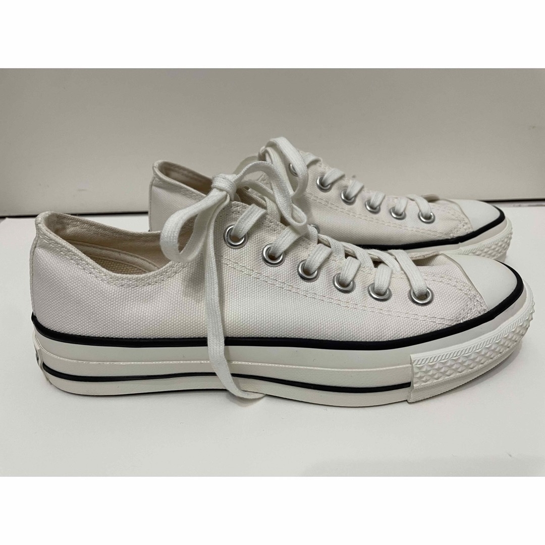 ALL STAR（CONVERSE）(オールスター)のコンバースオールスター日本製　白　23.5センチ レディースの靴/シューズ(スニーカー)の商品写真