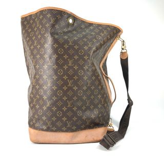 ルイヴィトン(LOUIS VUITTON)のルイヴィトン LOUIS VUITTON サックマリーン バンドリエール M41235 モノグラム カバン クロス ワンショルダー バケツ型 ショルダーバッグ モノグラムキャンバス ブラウン(ショルダーバッグ)