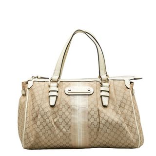 セリーヌ(celine)のセリーヌ マカダム ハンドバッグ ミニボストンバッグ キャンバス レディース CELINE 【1-0138594】(ハンドバッグ)