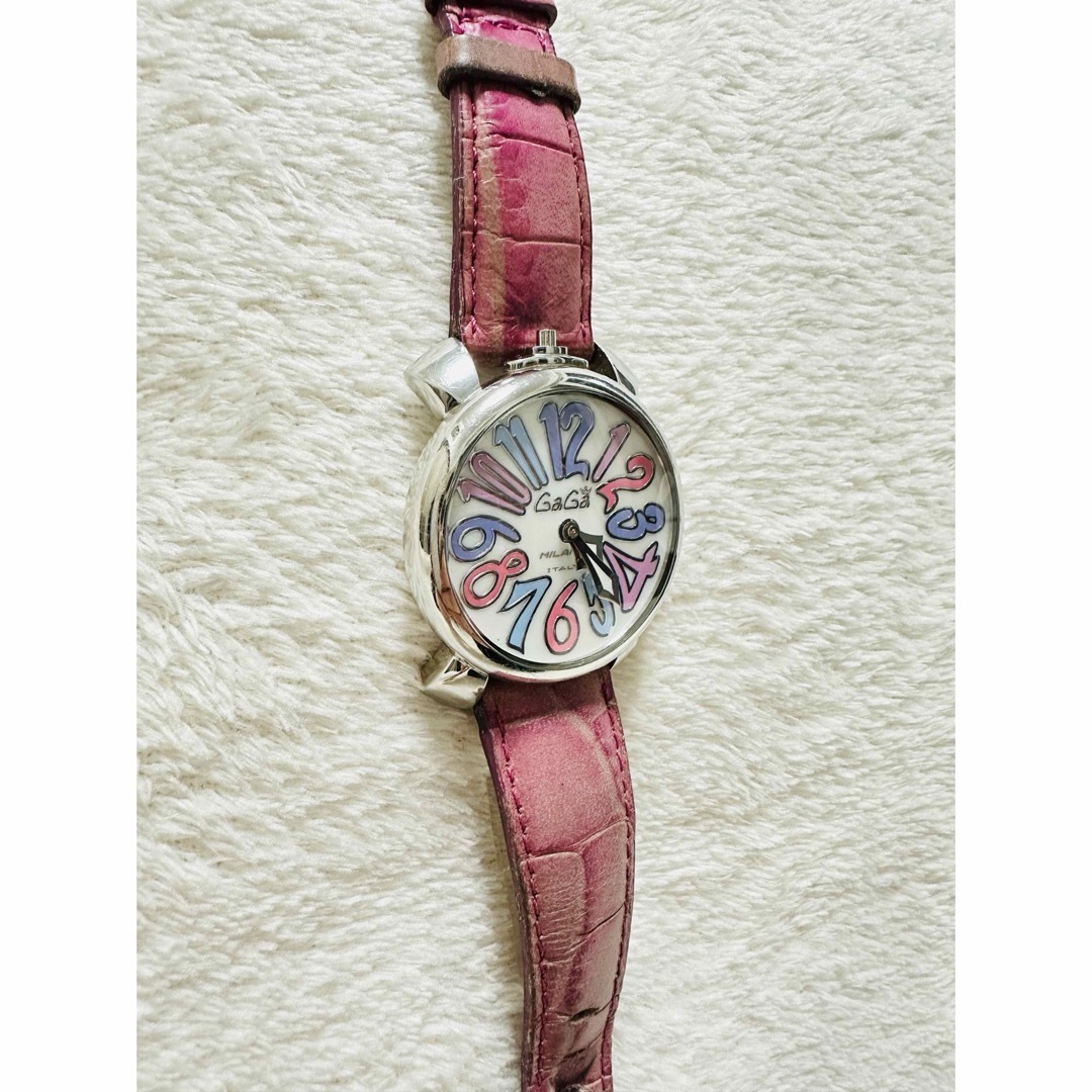 GaGa MILANO(ガガミラノ)のGaGa MILANO ガガミラノ MANUALE 40mm ACCIAIO レディースのファッション小物(腕時計)の商品写真